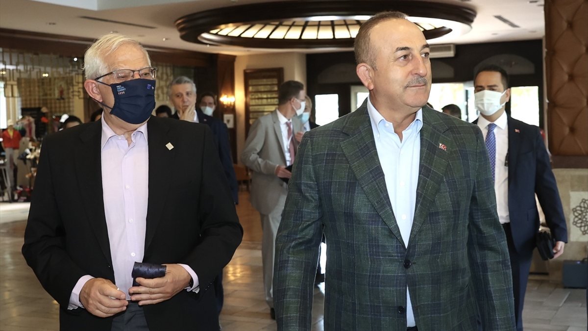 Mevlüt Çavuşoğlu'nun Antalya temasları