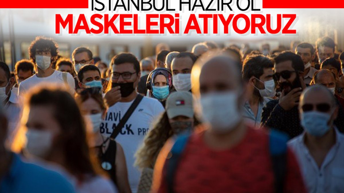 İstanbullular müjde: Maskelerin çıkacağı tarih açıklandı
