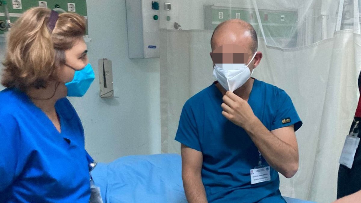 Samsun'da hasta yakını doktoru yumrukladı