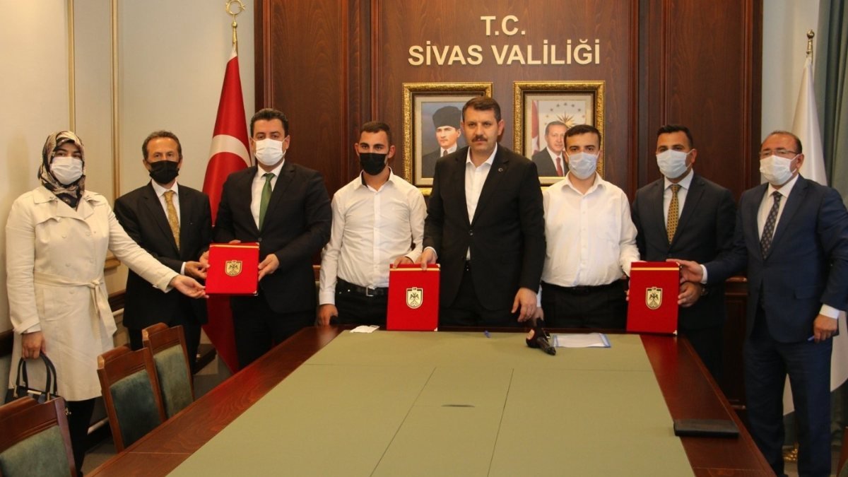 Sivas'ta özel eğitim öğrencilerine önce staj, sonra iş imkanı