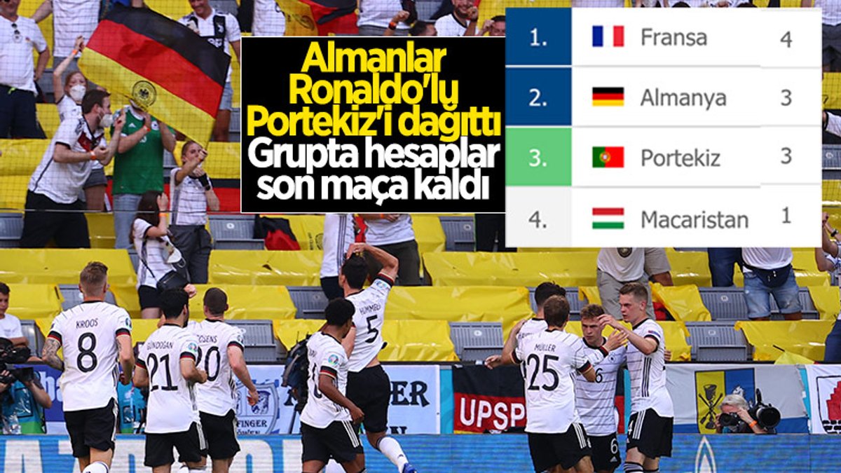 Almanya, Portekiz'i 4 golle mağlup etti