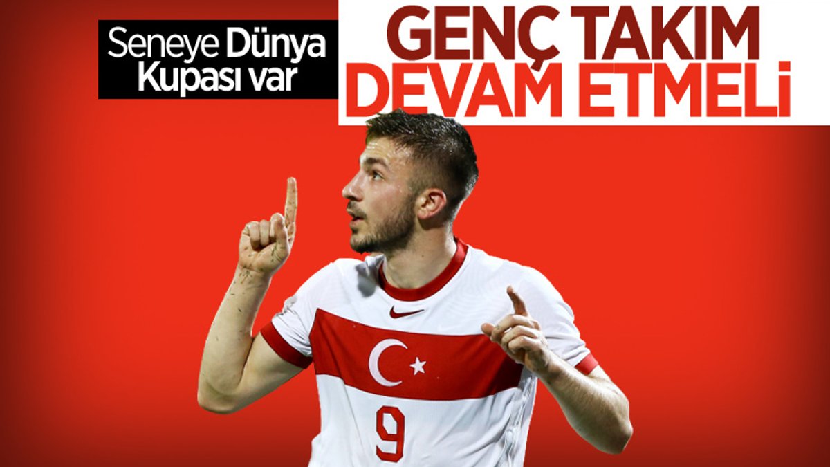 Halil Dervişoğlu: Genç takım devam etmeli