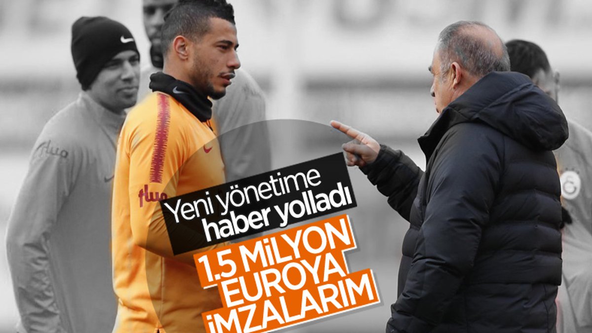 Younes Belhanda Galatasaray'a haber yolladı