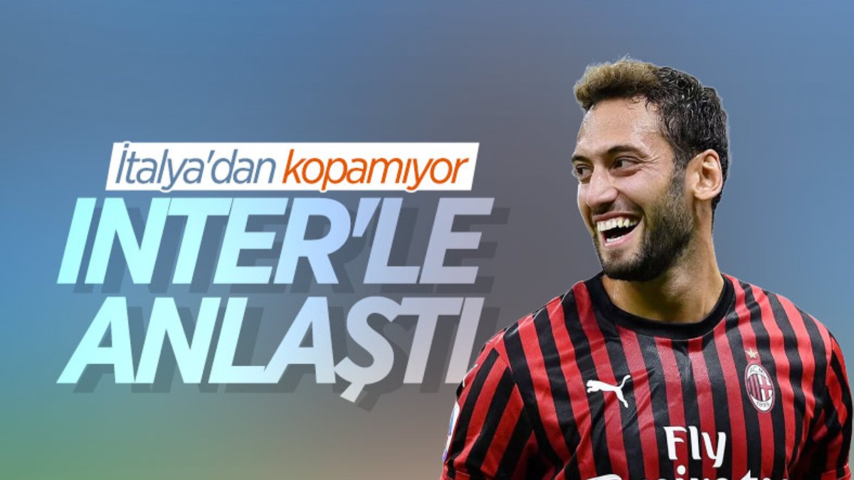 Hakan Çalhanoğlu, Inter'le anlaştı