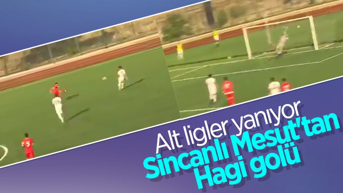Sincan Belediyesporlu Mesut Harman'dan klas gol