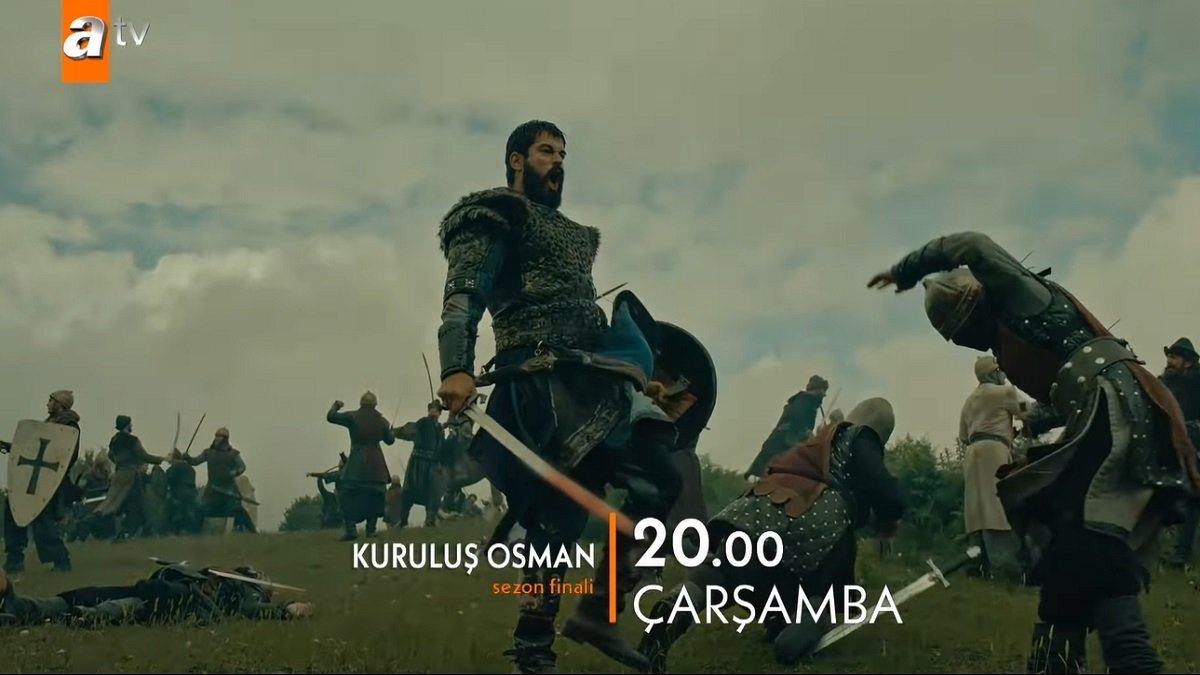Kuruluş Osman'dan görkemli sezon finali: Osman Bey savaş meydanında