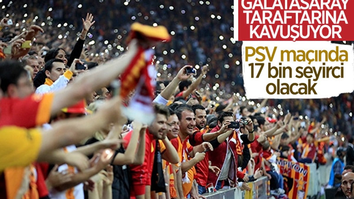 Galatasaray rövanşta 17 bin seyirciyle oynayacak