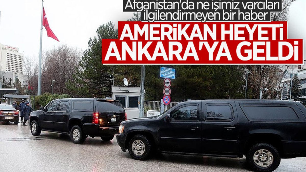 ABD heyeti, Kabil Havalimanı'nın güvenliğini görüşmek için Türkiye'de