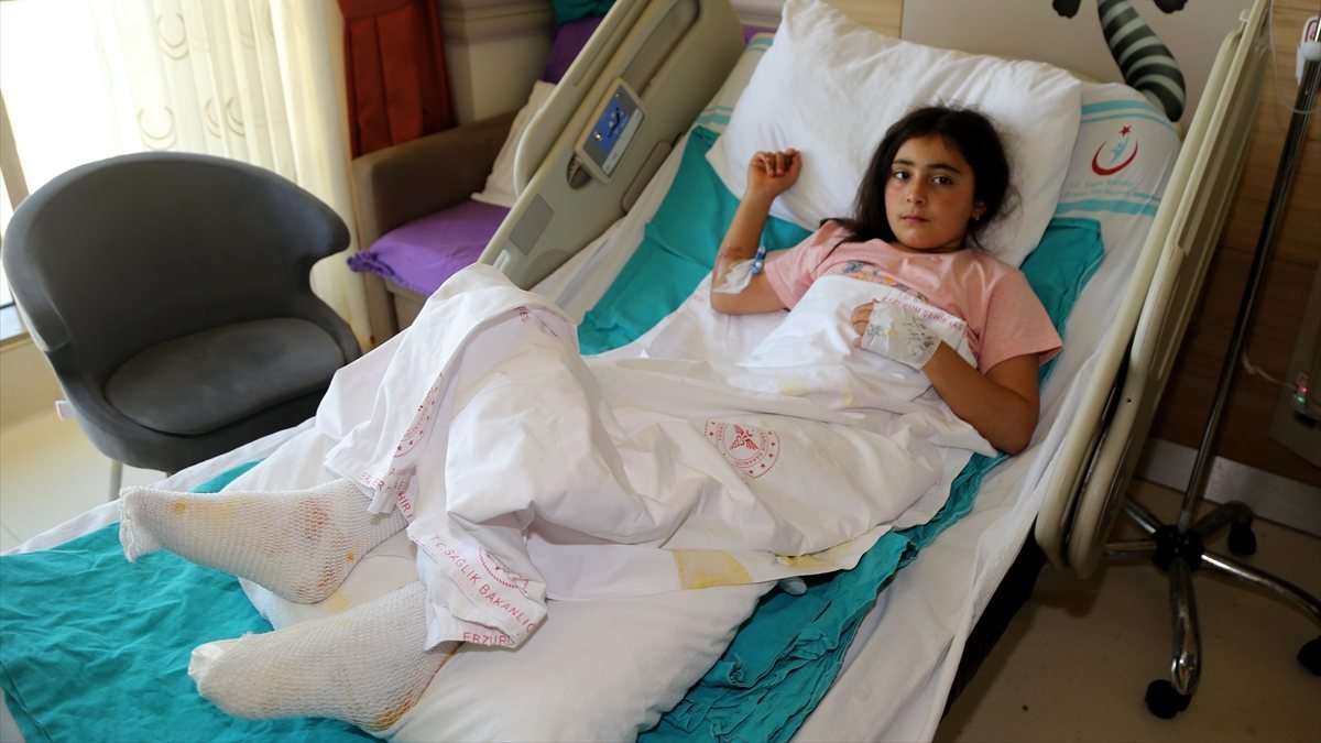 Ağrı'da 9 yaşındaki Ayşegül'ün üzerine kaynar su döküldü