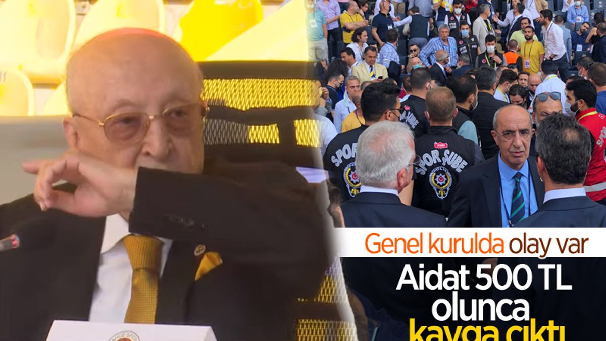 Fenerbahçe'de aidat ücretleri kavga çıkardı
