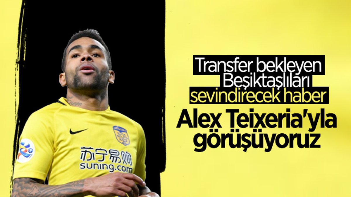 Beşiktaş'tan Alex Teixeira açıklaması