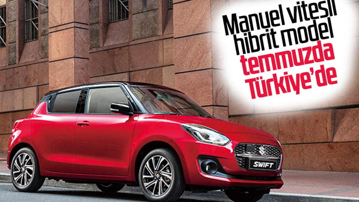 Manuel vitesli Suzuki Swift Hibrit temmuzda Türkiye’de