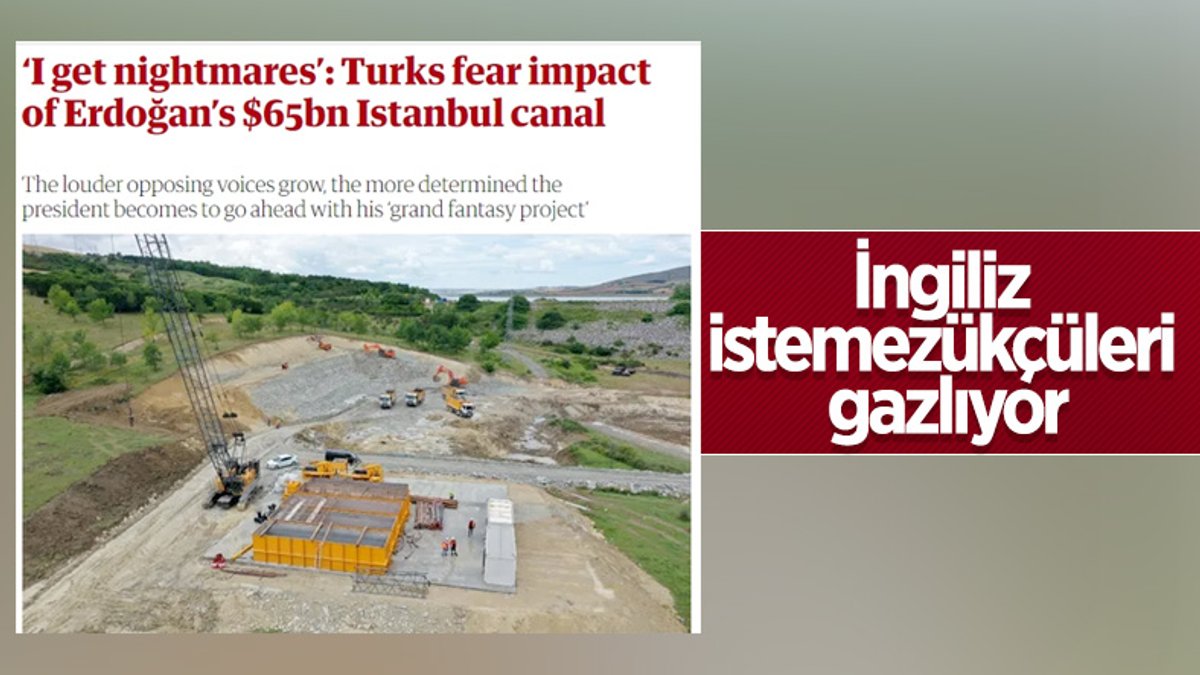 Guardian'ın Kanal İstanbul haberi