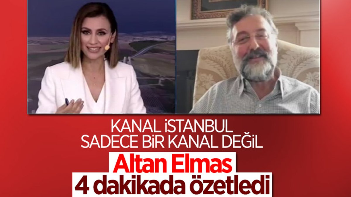 KONUTDER Başkanı Altan Elmas, Kanal İstanbul'u anlattı