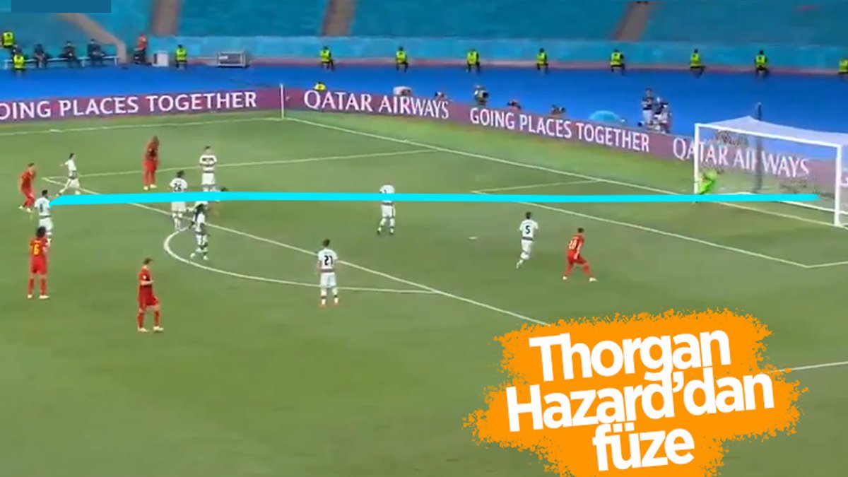 Thorgan Hazard'dan nefis gol