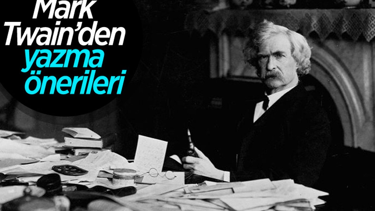 Mark Twain ve yazmak üzerine