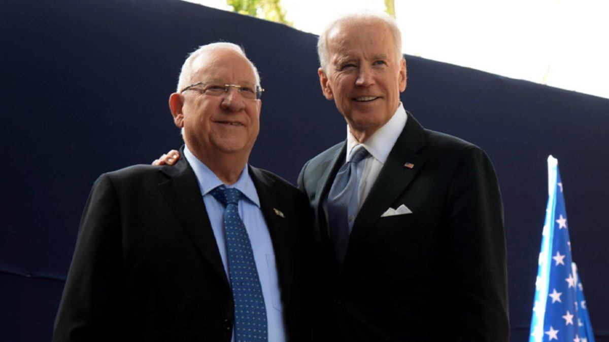Joe Biden ile Reuven Rivlin'in gündeminde İsrail'in savunma ihtiyaçları var