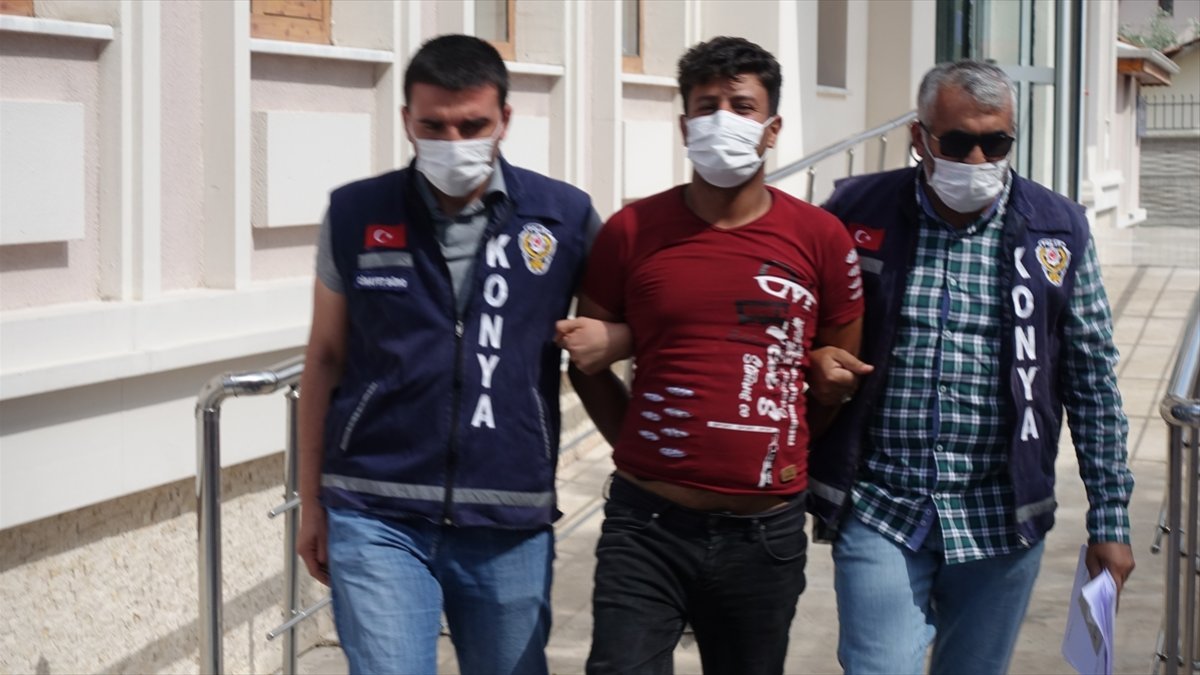 Konya'da Suriyeli cinayet şüphelisi yakalandı