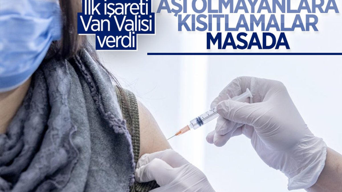 Van Valisi Mehmet Emin Bilmez: Aşı olmayanlar bazı hizmetlerden yararlanamayabilir