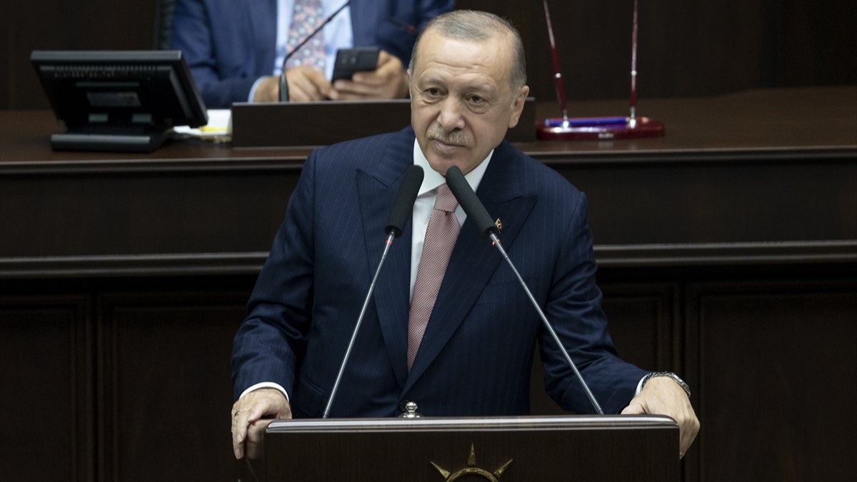 Cumhurbaşkanı Erdoğan'ın AK Parti grup toplantısındaki konuşması