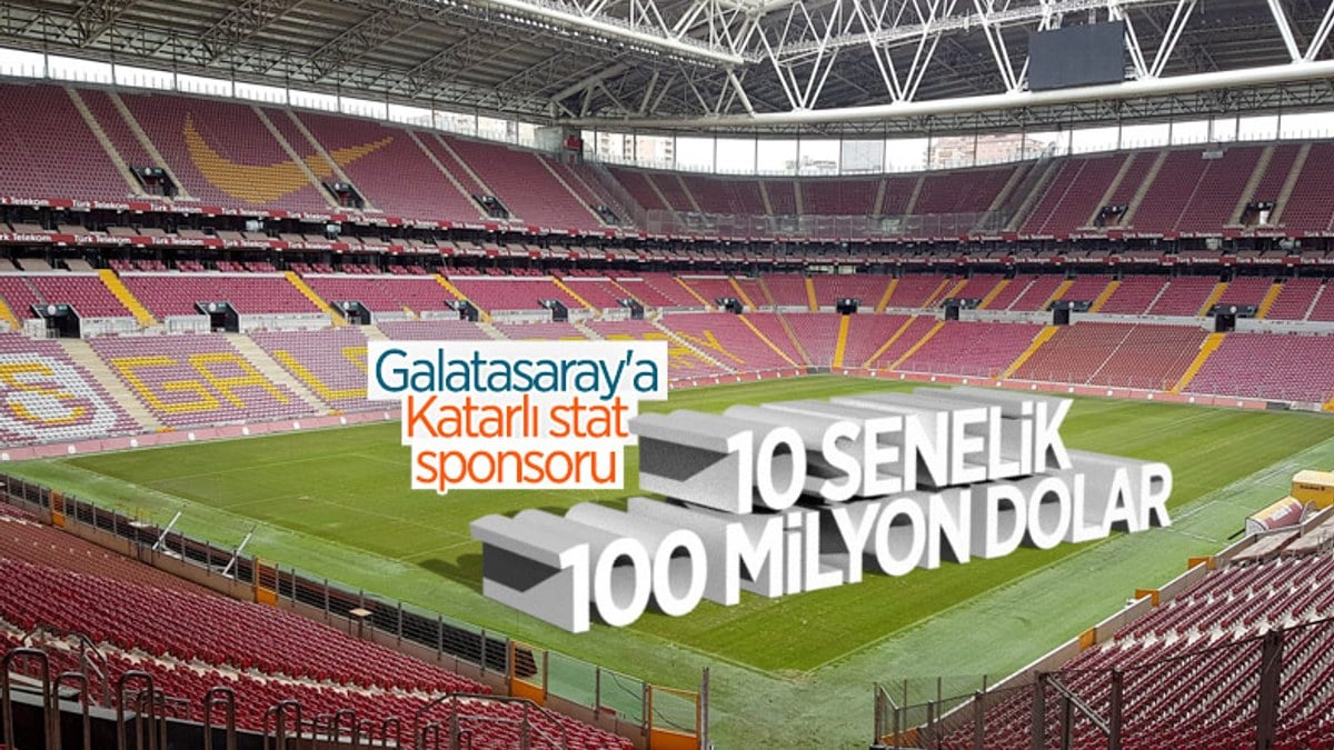 Galatasaray'a yeni stat ismi sponsoru