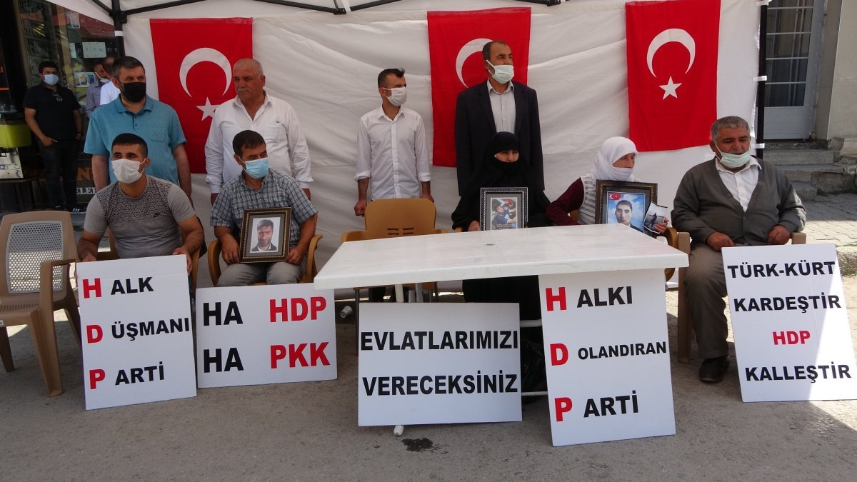 HDP önünde eylem yapan ailelerin sayısı 6’ya yükseldi