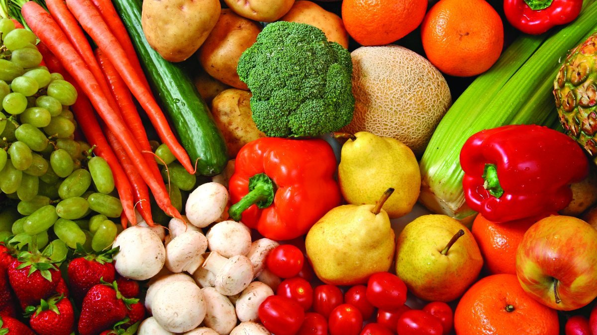 Sebze ve meyvelerin rengi, besin içeriğini gösteriyor