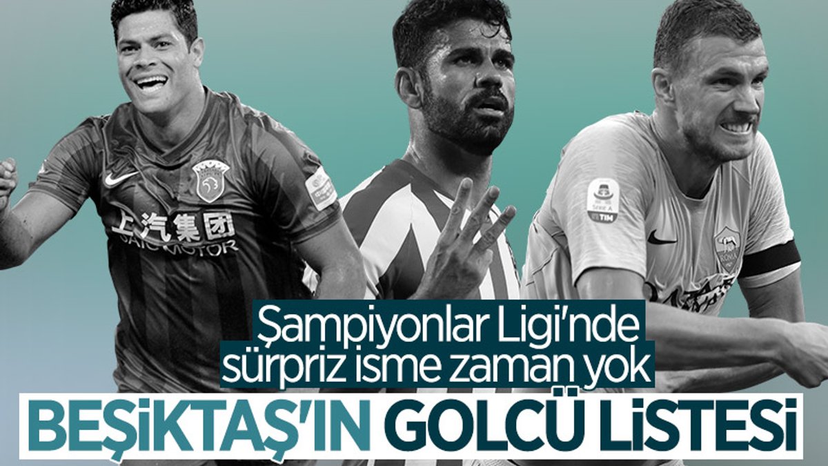 Beşiktaş'ın golcü adayları: Diego Costa, Dzeko ve Hulk