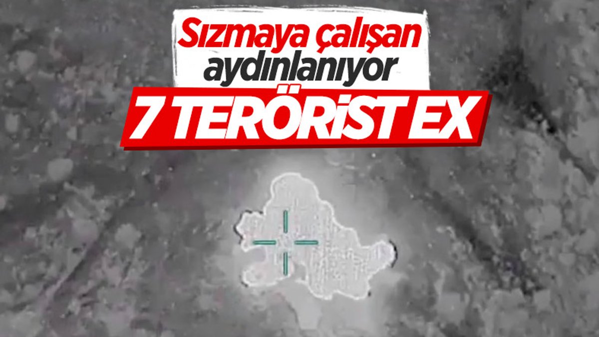 MSB: 7 PKK'lı terörist öldürüldü