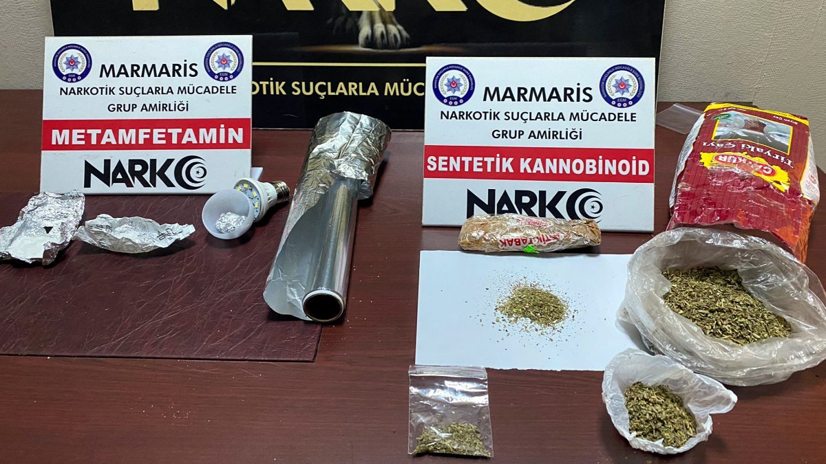 Muğla'da uyuşturucu operasyonu: 2 tutuklama 