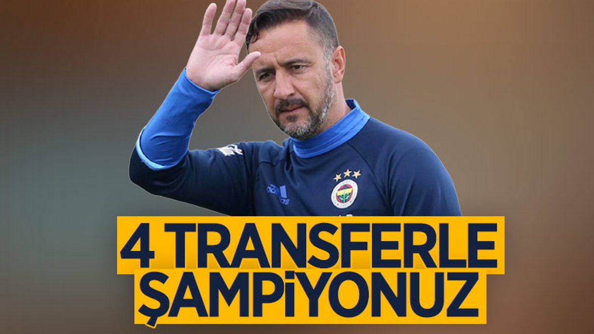 Vitor Pereira'dan 4 transfer isteği