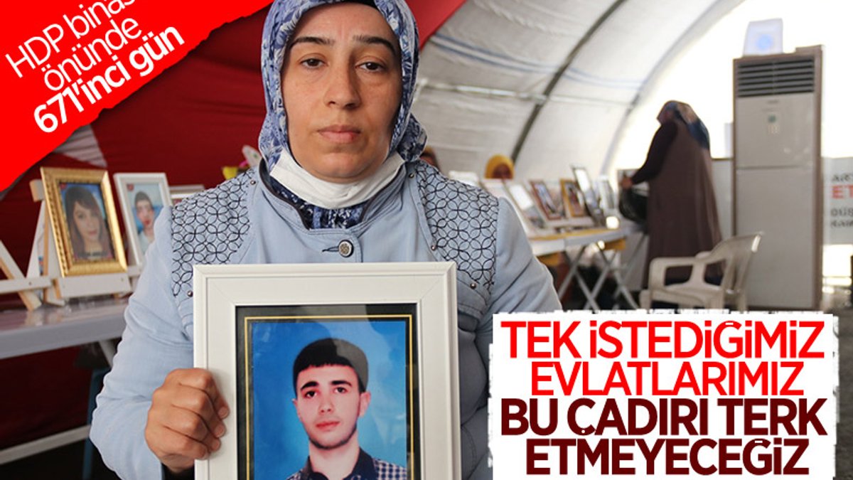 Diyarbakır annelerinden Ayten Elhaman: Doğurduğum evladımı ne hakla benden aldılar