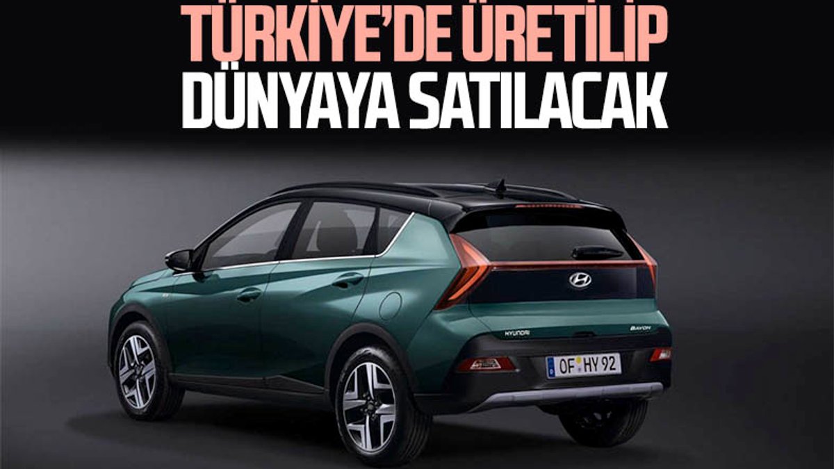Hyundai Bayon, Türkiye'den dünyaya satılacak