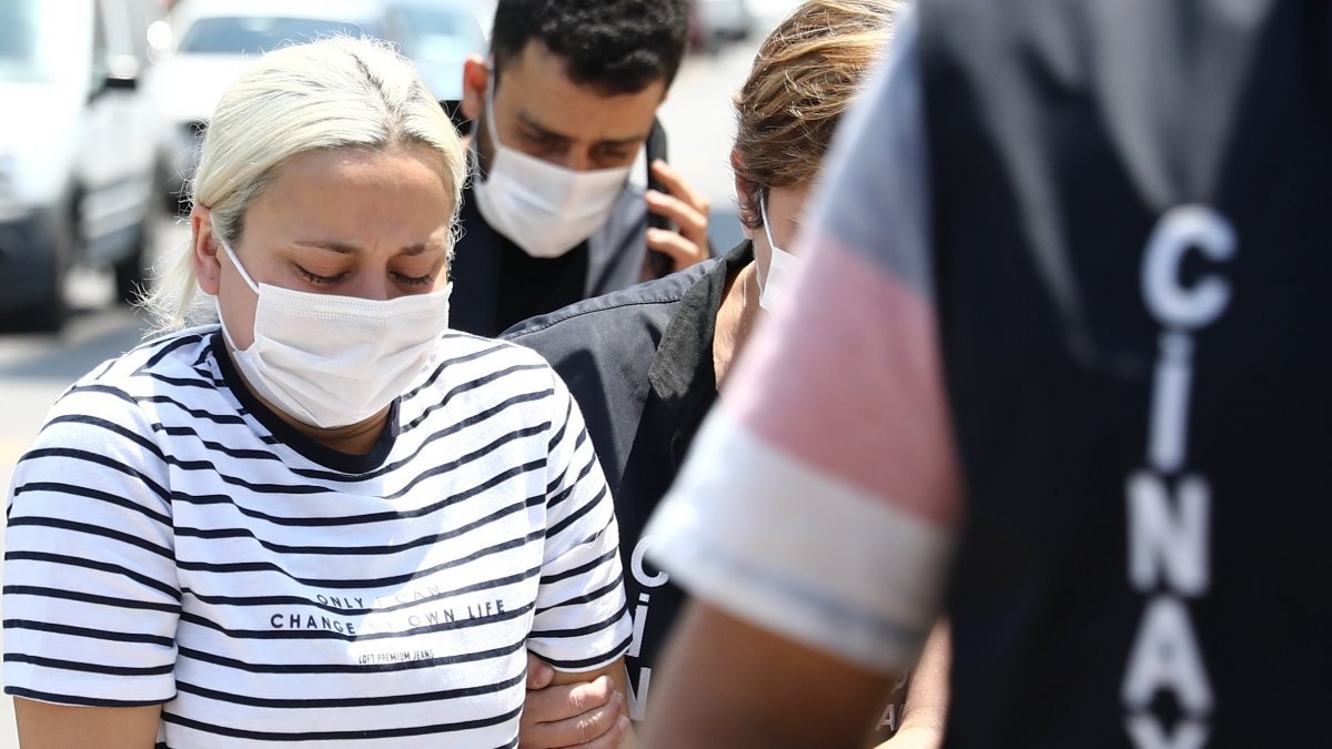 Adana'da kocasını öldüren kadının tişörtündeki yazı dikkat çekti