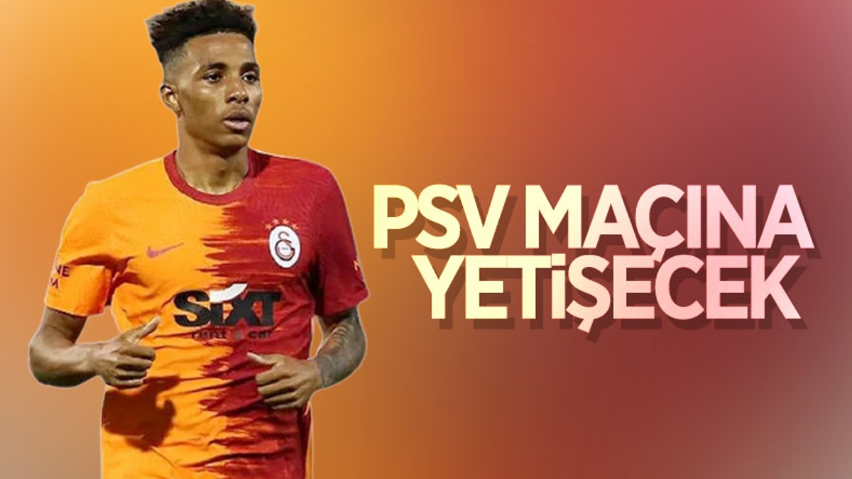 Gedson Fernandes, PSV maçına yetişecek
