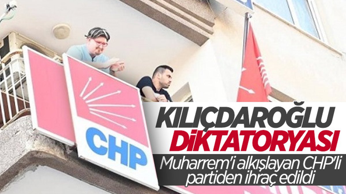 Muharrem İnce'yi alkışlayan CHP'li partiden kovuldu