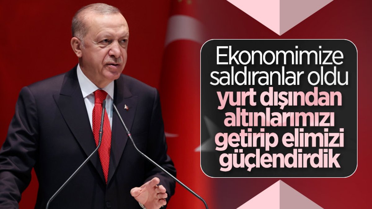 Cumhurbaşkanı Erdoğan'ın AK Parti İl Başkanları Toplantısı konuşması