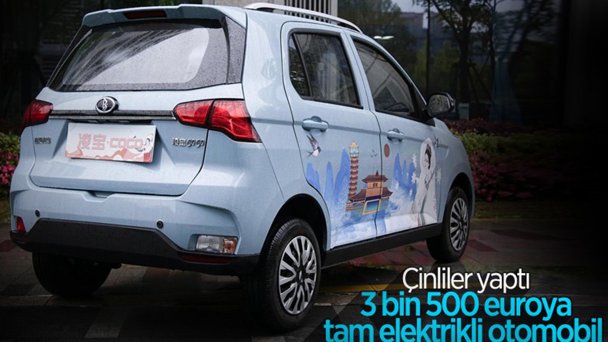Çinlilerden 3 bin 500 euroya tam elektrikli otomobil: Lingbao Coco