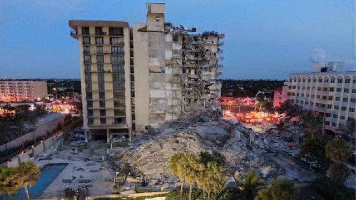 Miami'de çöken 13 katlı binada ölü sayısı 60'a çıktı