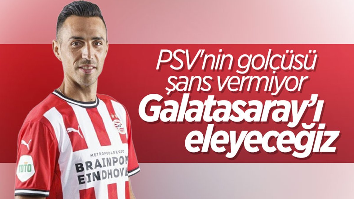PSV'li Zahavi: Galatasaray'ı eleyeceğiz
