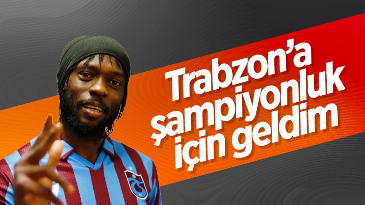 Gervinho: Trabzonspor'a şampiyonluk için geldim