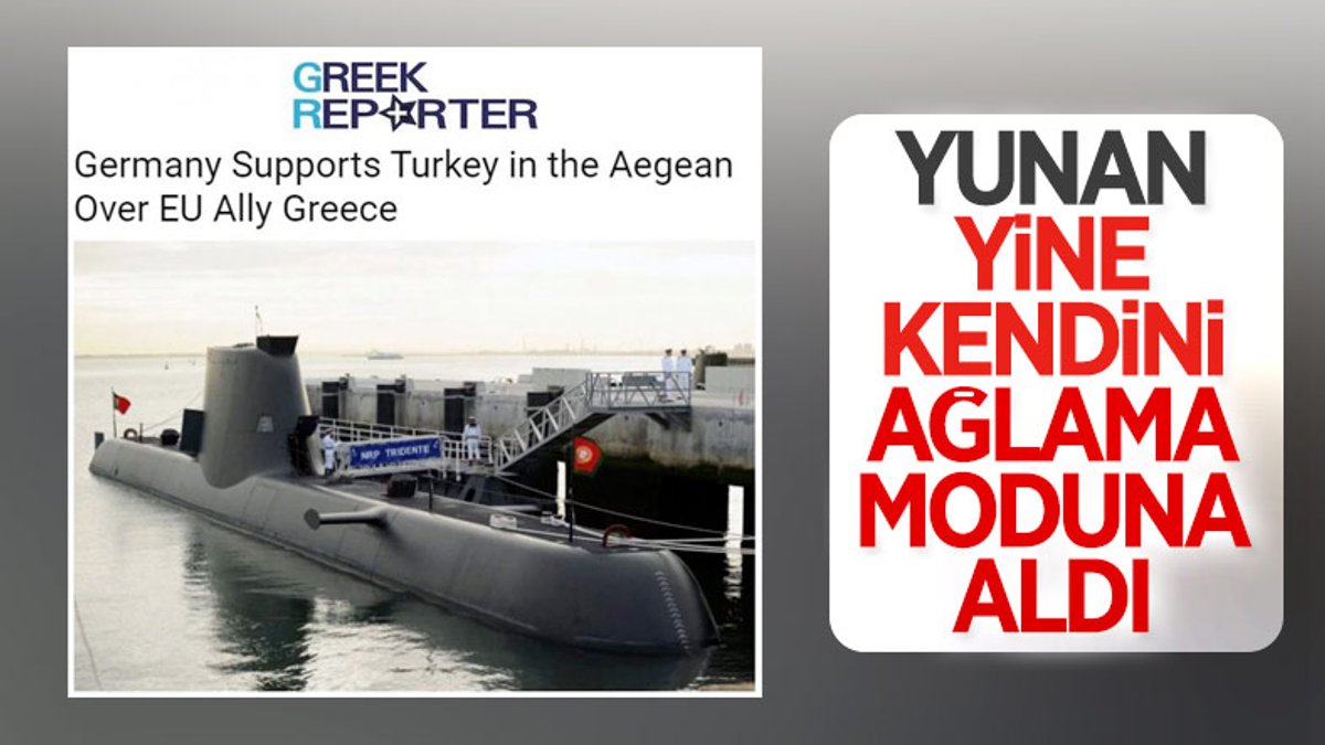 Yunan basını: Almanya, Ege'de Türkiye'yi destekliyor