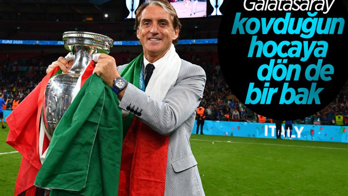 EURO 2020 kupası Roberto Mancini'nin ellerinde