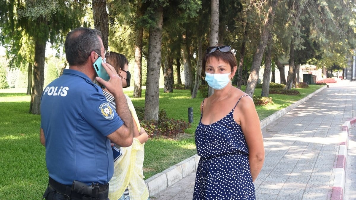 Antalya'da polis, HES kodu olmayan turistleri otele bıraktı