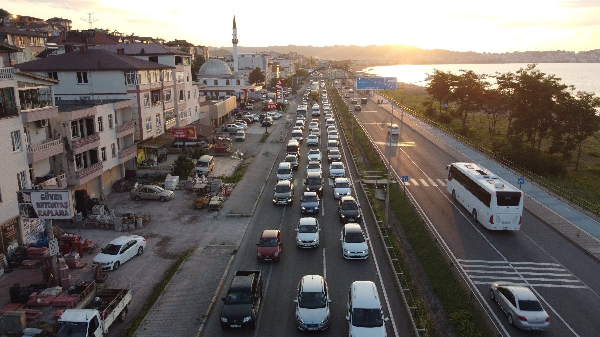 Gurbetçiler Karadeniz'de