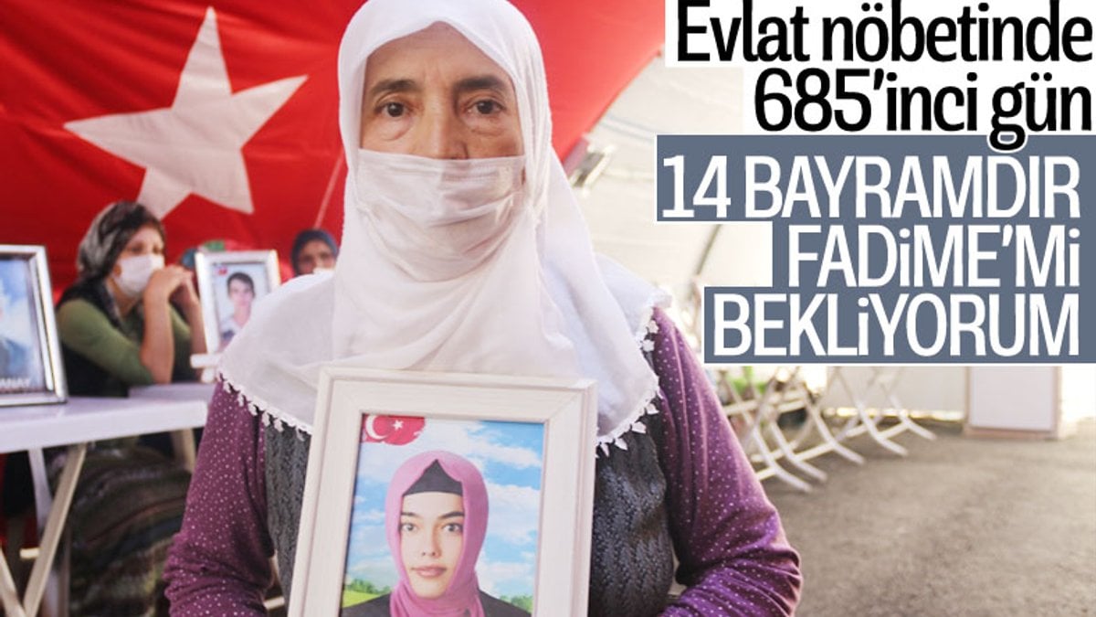 Diyarbakır'da bayram öncesi evlat nöbeti devam ediyor