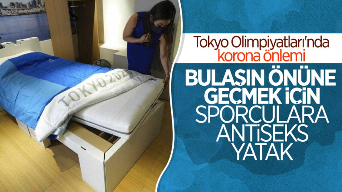 Tokyo Olimpiyatları'nda korona önlemi: Karton yatak