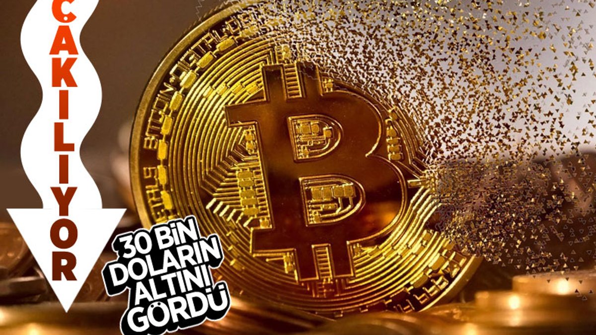 Bitcoin, 30 bin doların altını gördü