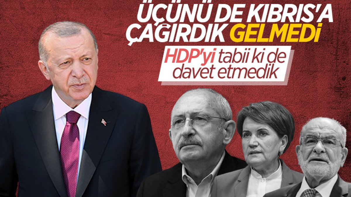 Cumhurbaşkanı Erdoğan, KKTC ziyareti sonunda basın açıklaması yaptı