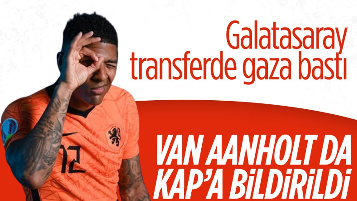 Galatasaray, Patrick Van Aanholt'u KAP'a bildirdi